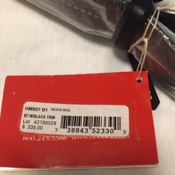 Dooney and Bourk Canvas & Leather Bag - Picture 3 of 8